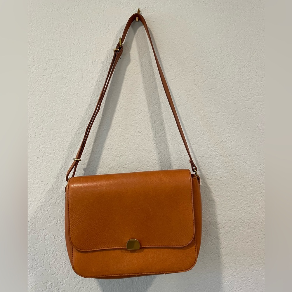 Madewell abroad shoulder bag - toffee